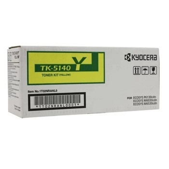 Лазерный тонер-картридж Kyocera TK-5140Y 1T02NRANL0 желтый